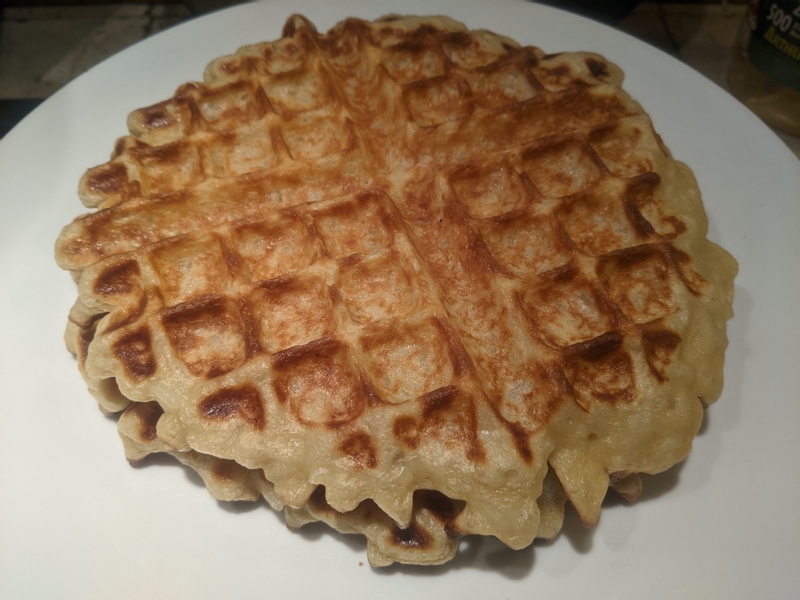 Norwegian Rice Waffles