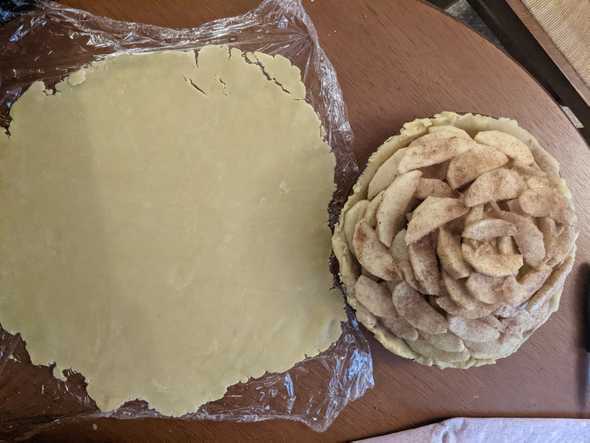 ready to add the top crust